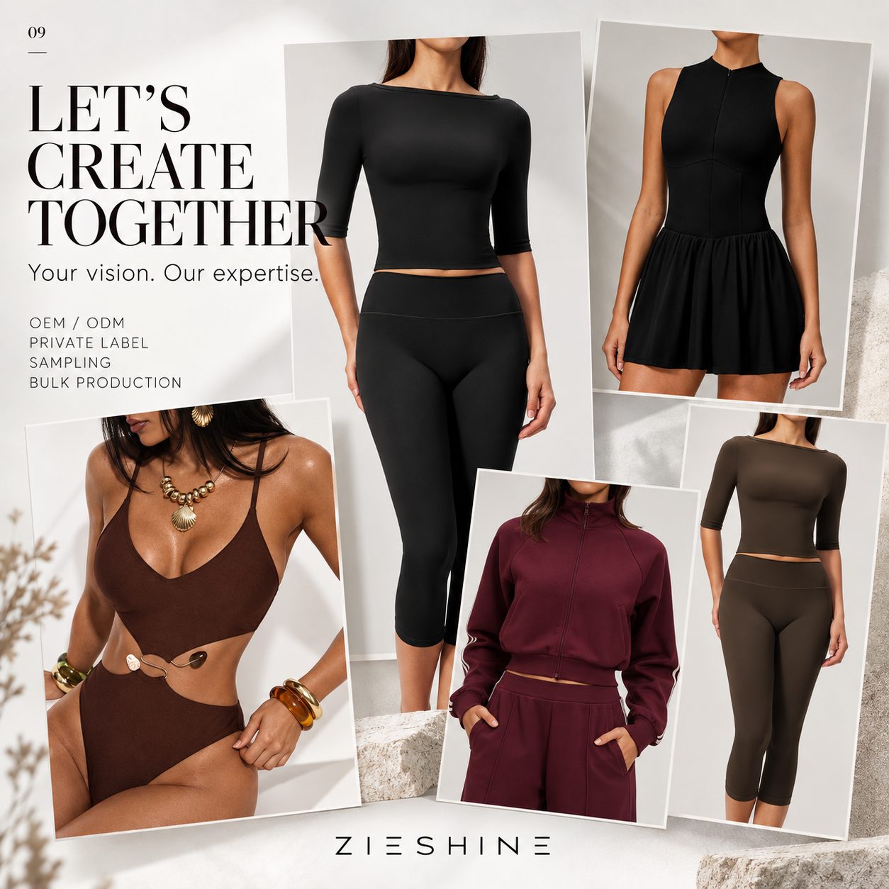 ZIESHINE — Custom Activewear & Yoga Wear Manufacturer in China