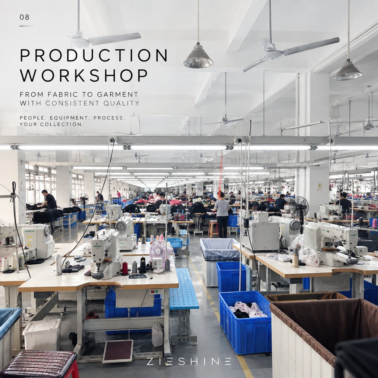 ZIESHINE — OEM Activewear Manufacturing & Garment Production