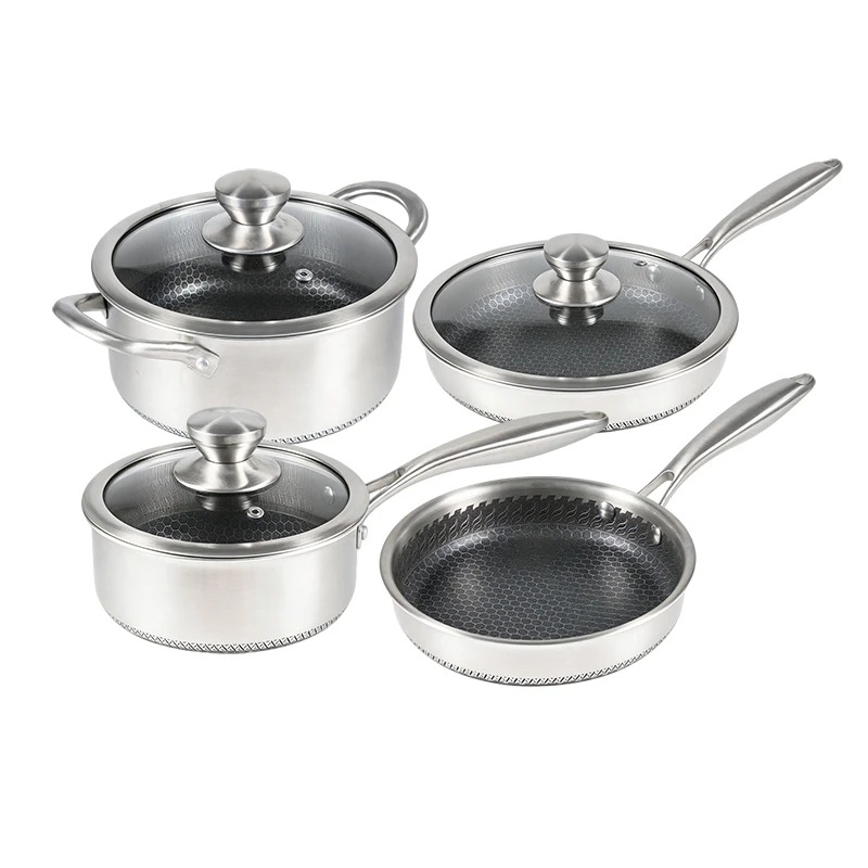 OEM Tri-ply Stainless Steel Cookware Set GS-01642-7PC